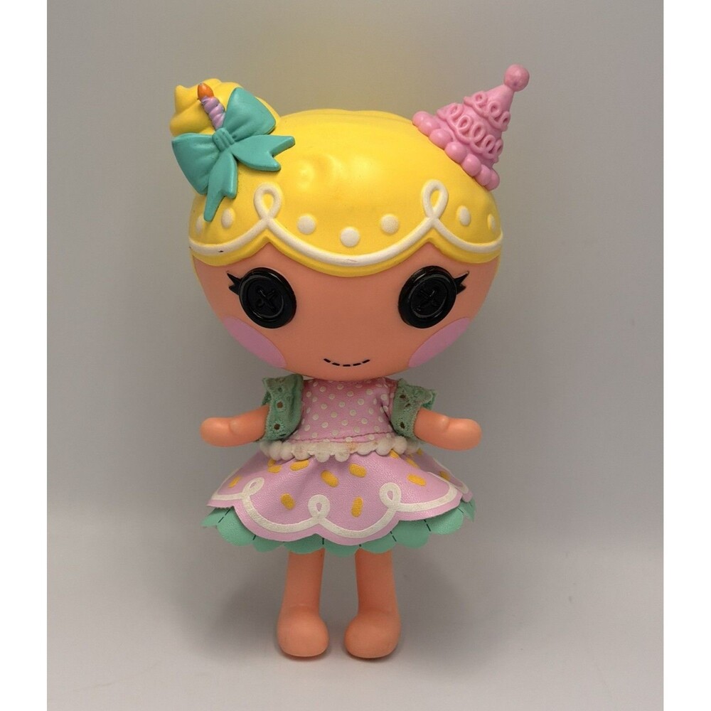 Lalaloopsy Littles Wishes Slice O' Cake Doll 7.5" MGA 2014 Birthday Outfit